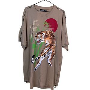 Contender MCMLXXXV111 Graphic Tiger Top Size 2XL Unisex
